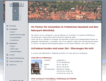 Tablet Screenshot of immobilien-ploessl.de